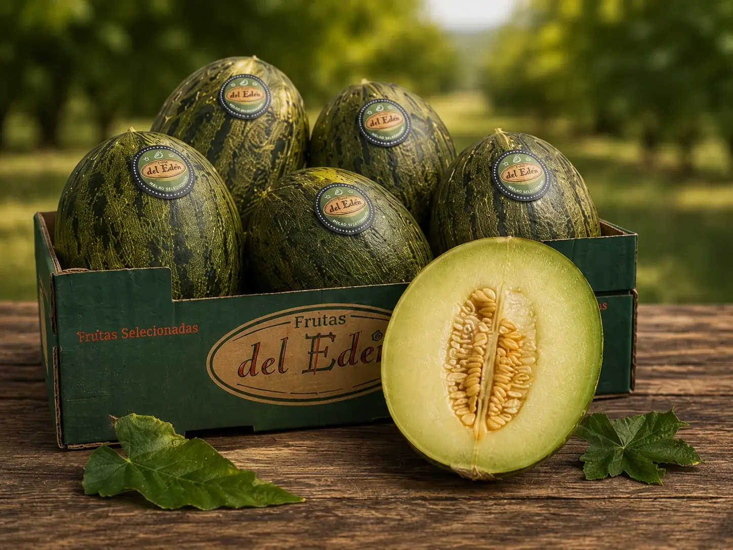 Melão Pele de Sapo — Frutos del Edén