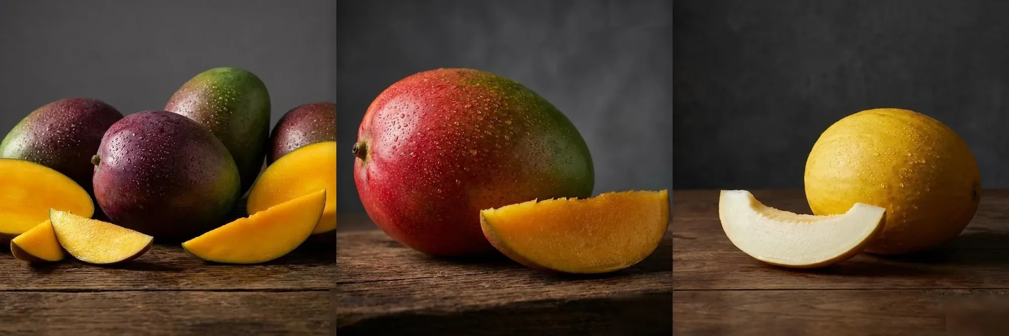 Linha completa Frutos del Edén — Manga Palmer, Tommy e Melão Amarelo